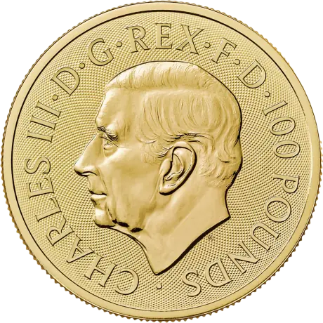 1oz 2025 St George and the Dragon Gold Coin (Britannia)