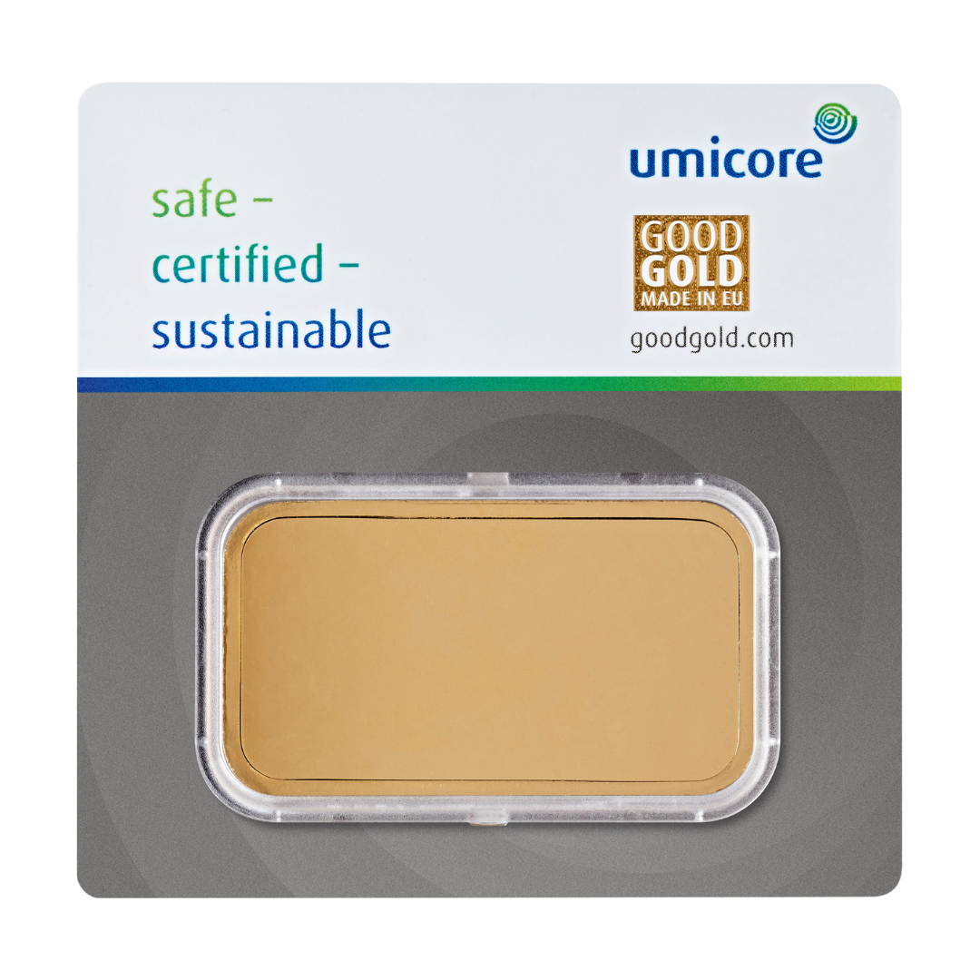 Umicore 100g Gold Bar