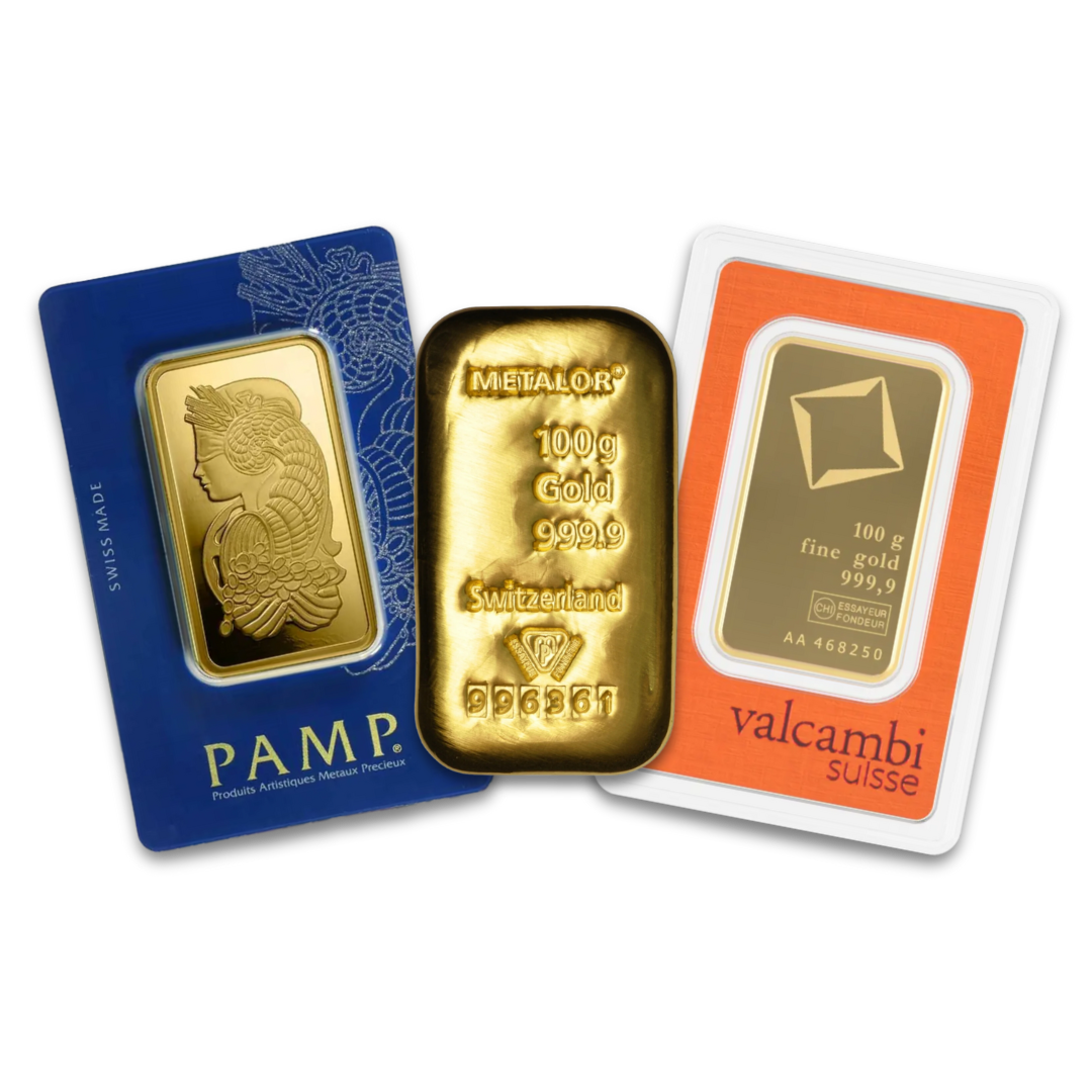 100g Gold Bar (Best Value)