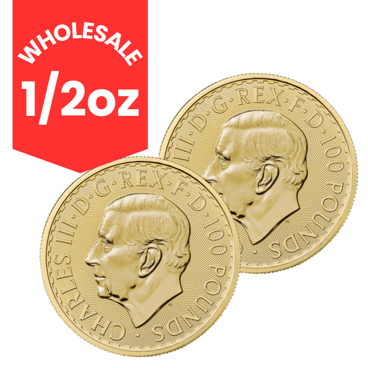1/2 oz Gold Britannia (Stores)