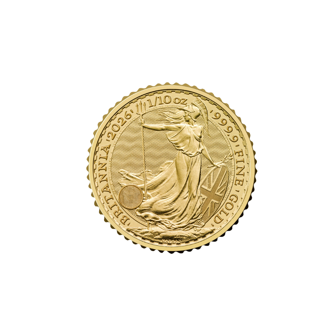 2026 King Charles III 1/10oz Britannia – Cardiff Gold