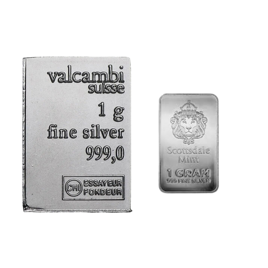 1g Silver Bar - Best Value