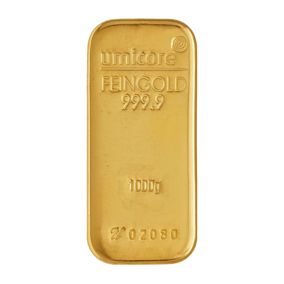 Umicore 1kg Gold Bar