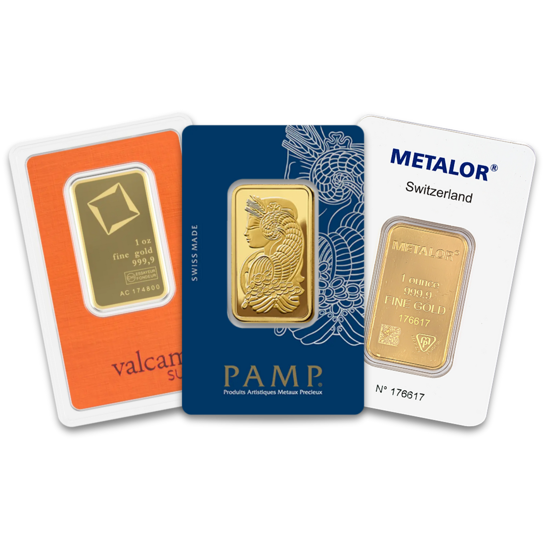 1oz Gold Bar (Best Value)