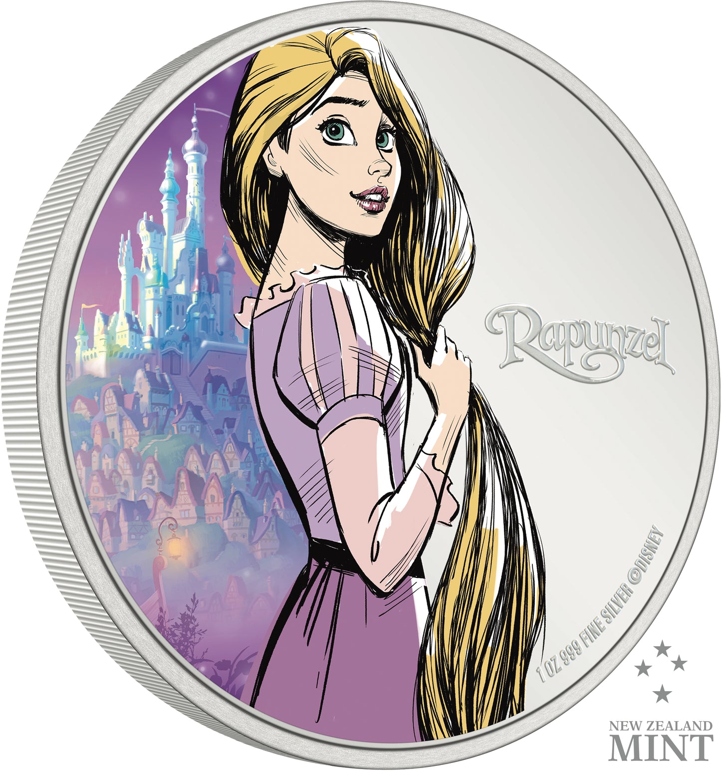 Disney - Disney Princess - Rapunzel 1oz Silver Coin