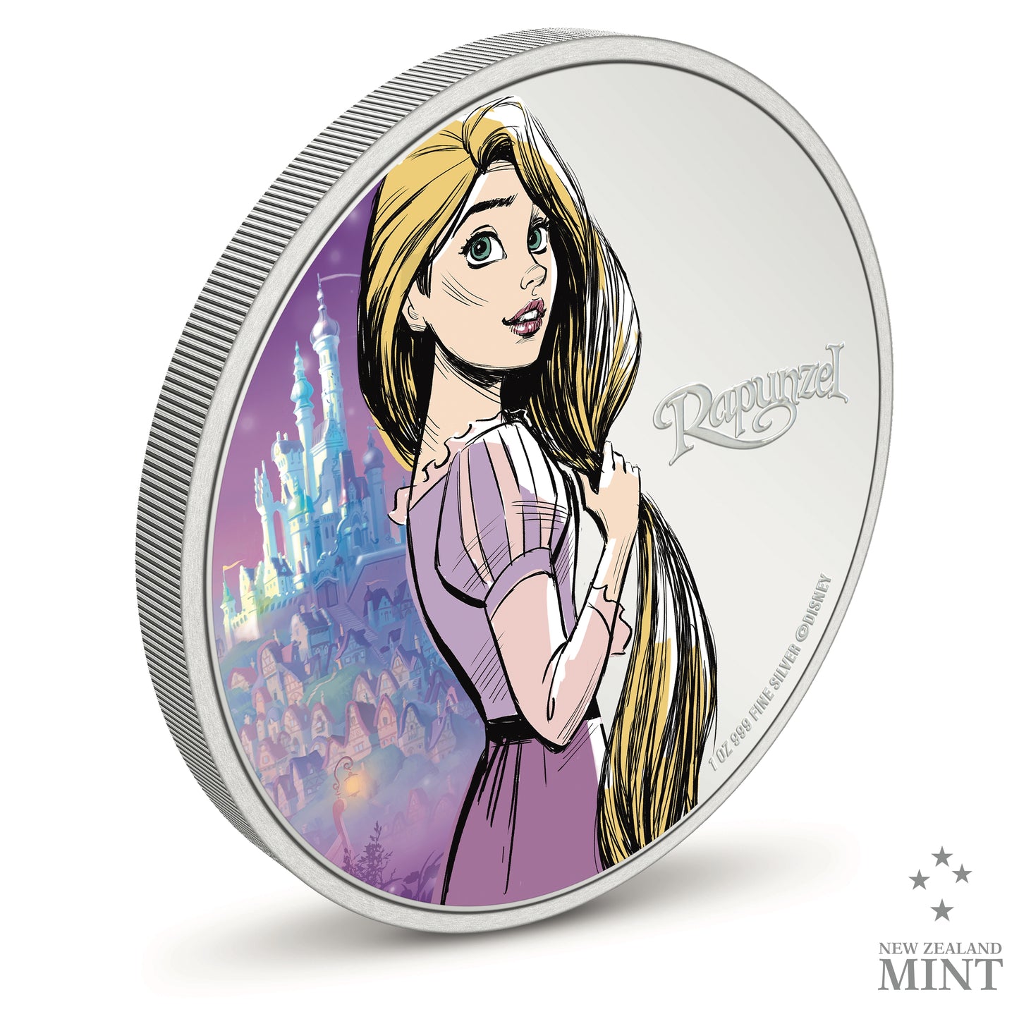 Disney - Disney Princess - Rapunzel 1oz Silver Coin