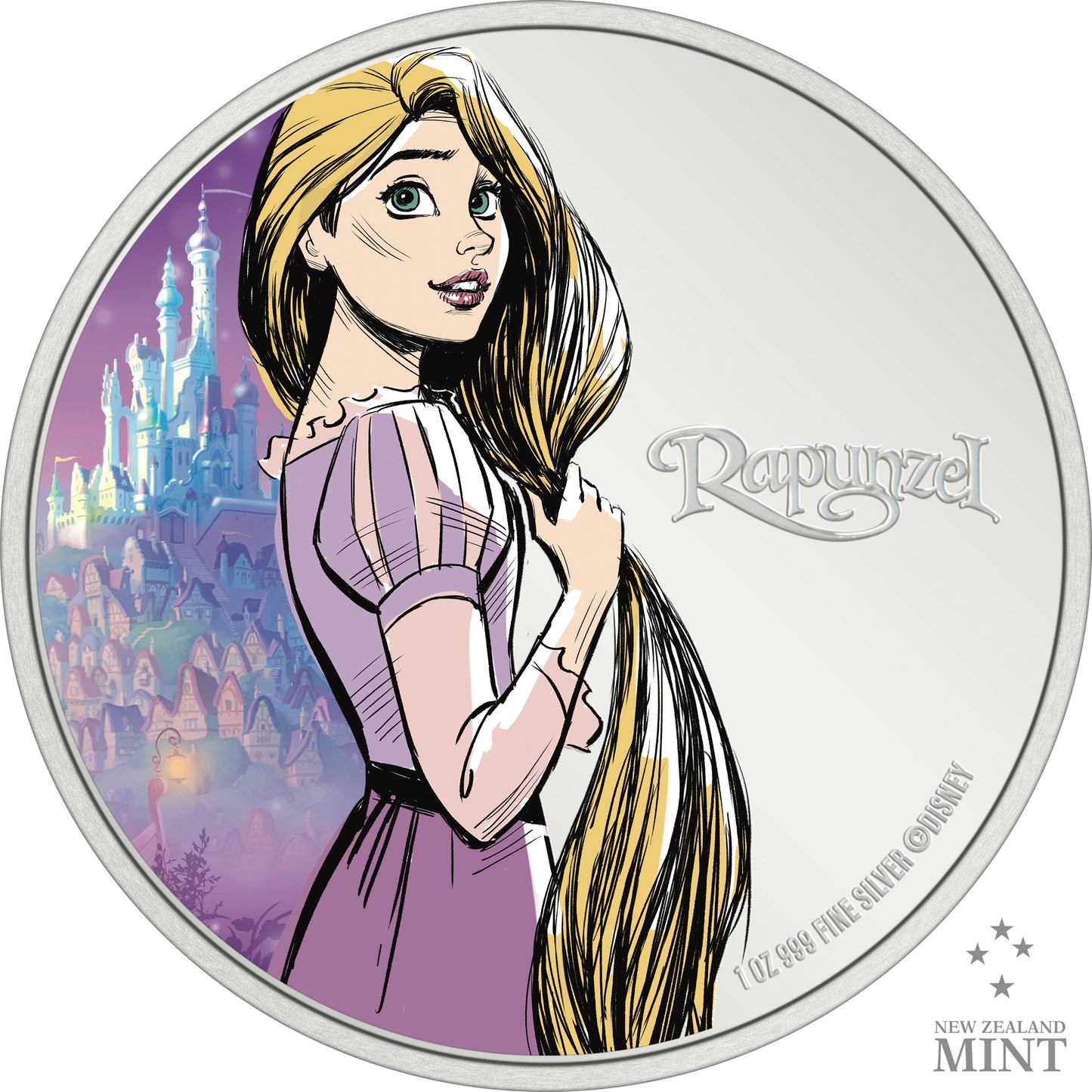 Disney - Disney Princess - Rapunzel 1oz Silver Coin