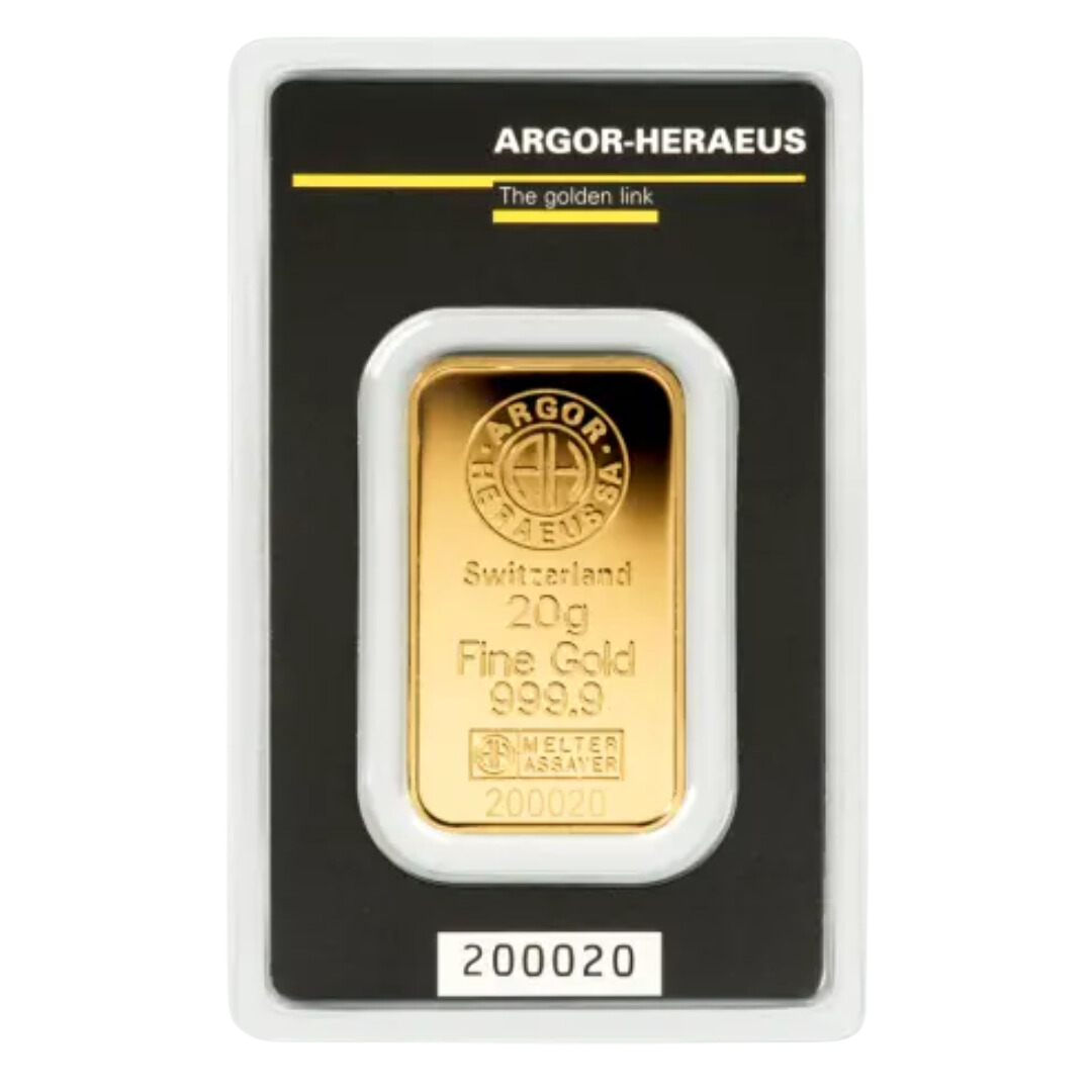 Argor-Heraeus 20g Gold Bar