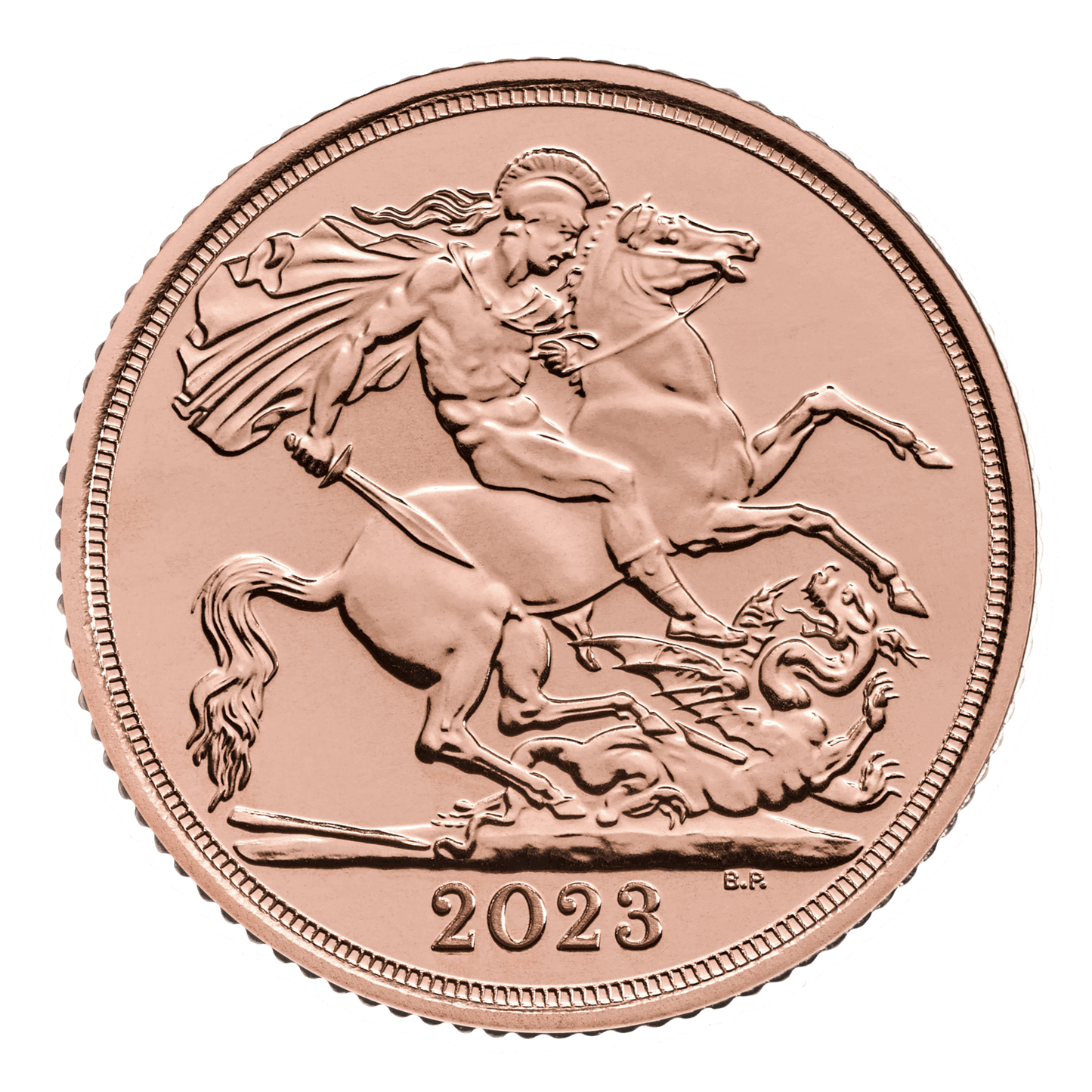 Gold Sovereign - Charles III - The Coronation Sovereign