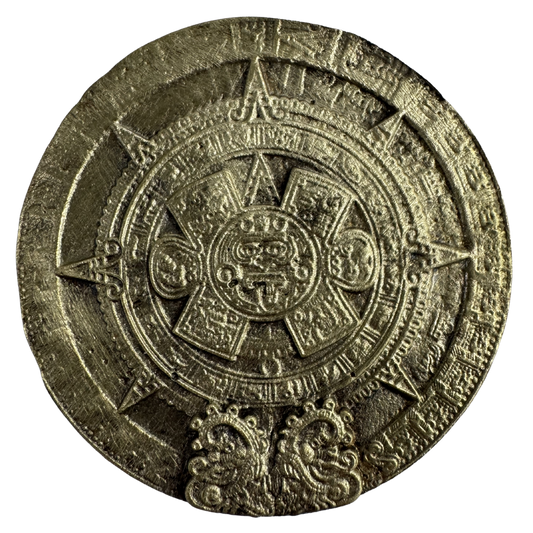 Mayan Brass Medallion 2/2 - GSH