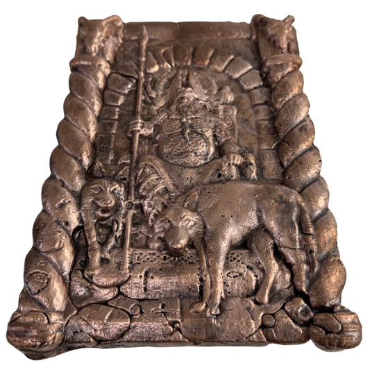 Odin Seated Copper Slab - GSH