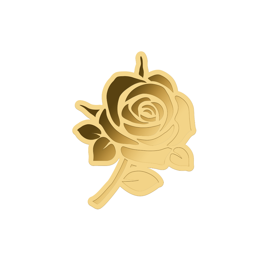 Rose Gold Coin with Gift Box - Gold Gift