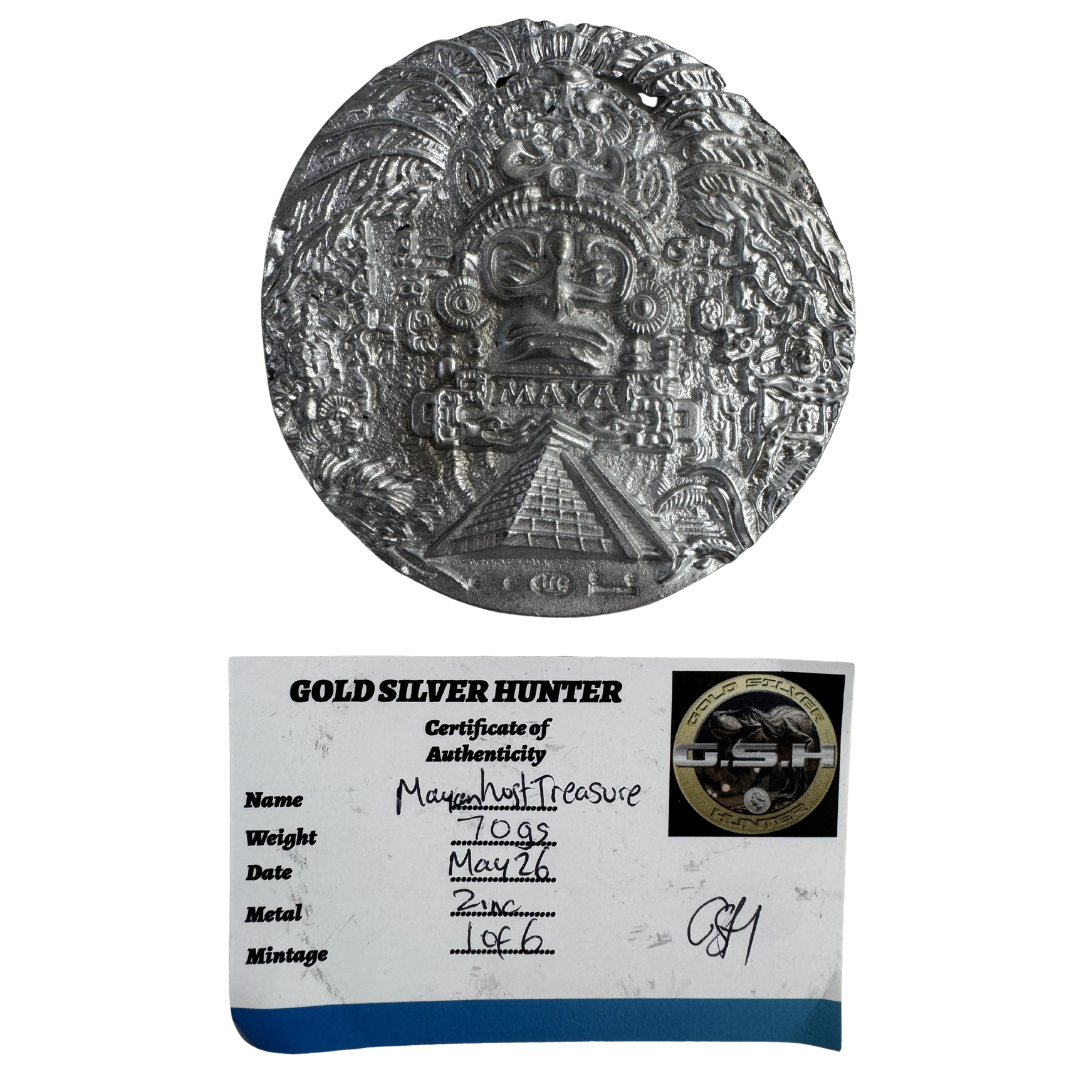 Mayan Zinc Medallion 1/6 - GSH