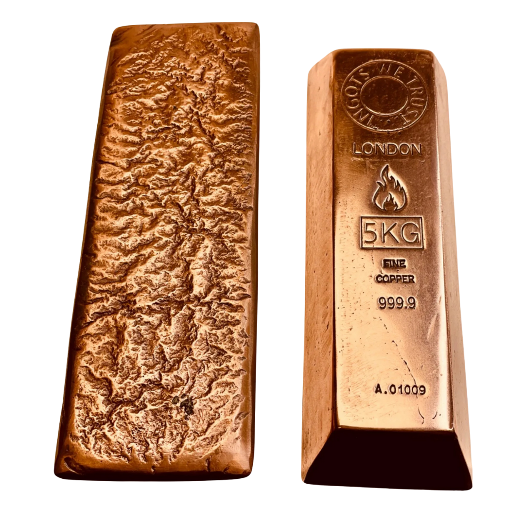 The Behemoth 5kg (5000g) 999.9 Copper Ingot