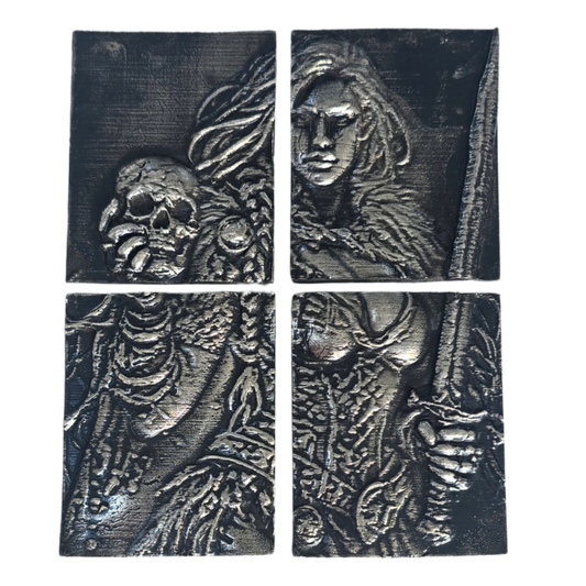 She Holds Death - Silver Punk