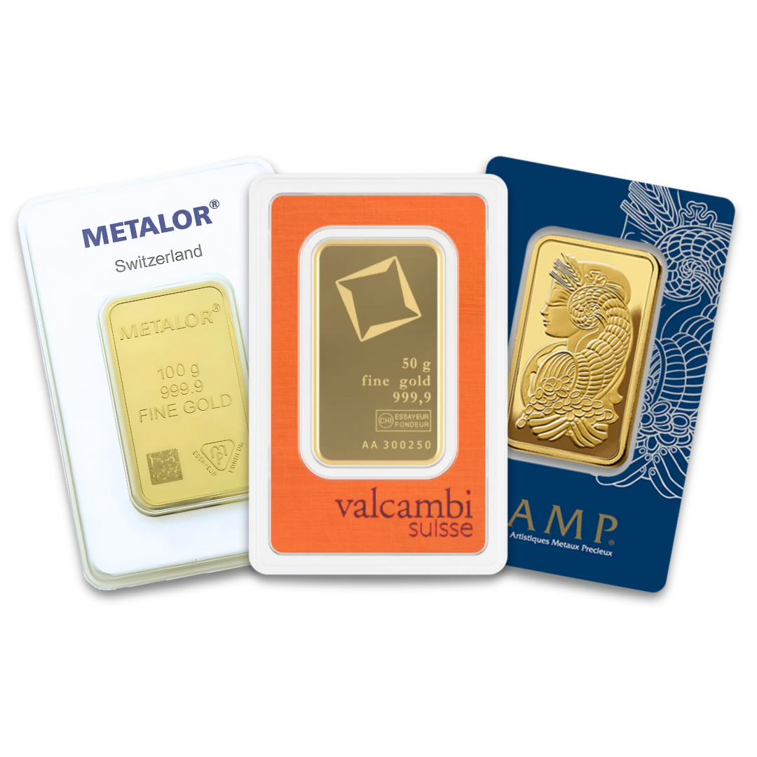 50g Gold Bar (Best Value)