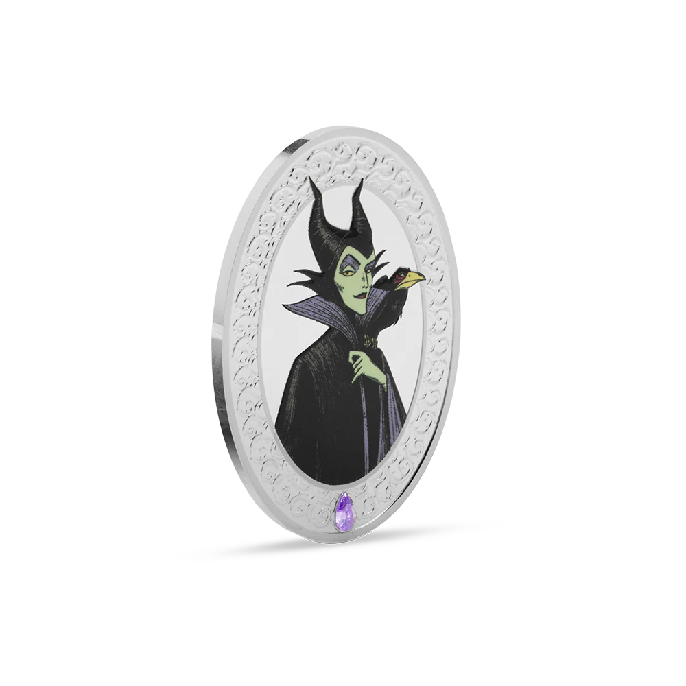 Disney Villains - Maleficent 1oz Silver Coin
