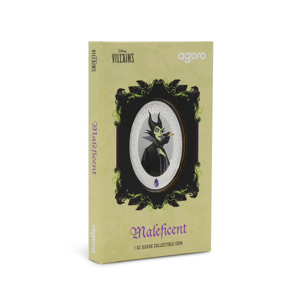 Disney Villains - Maleficent 1oz Silver Coin