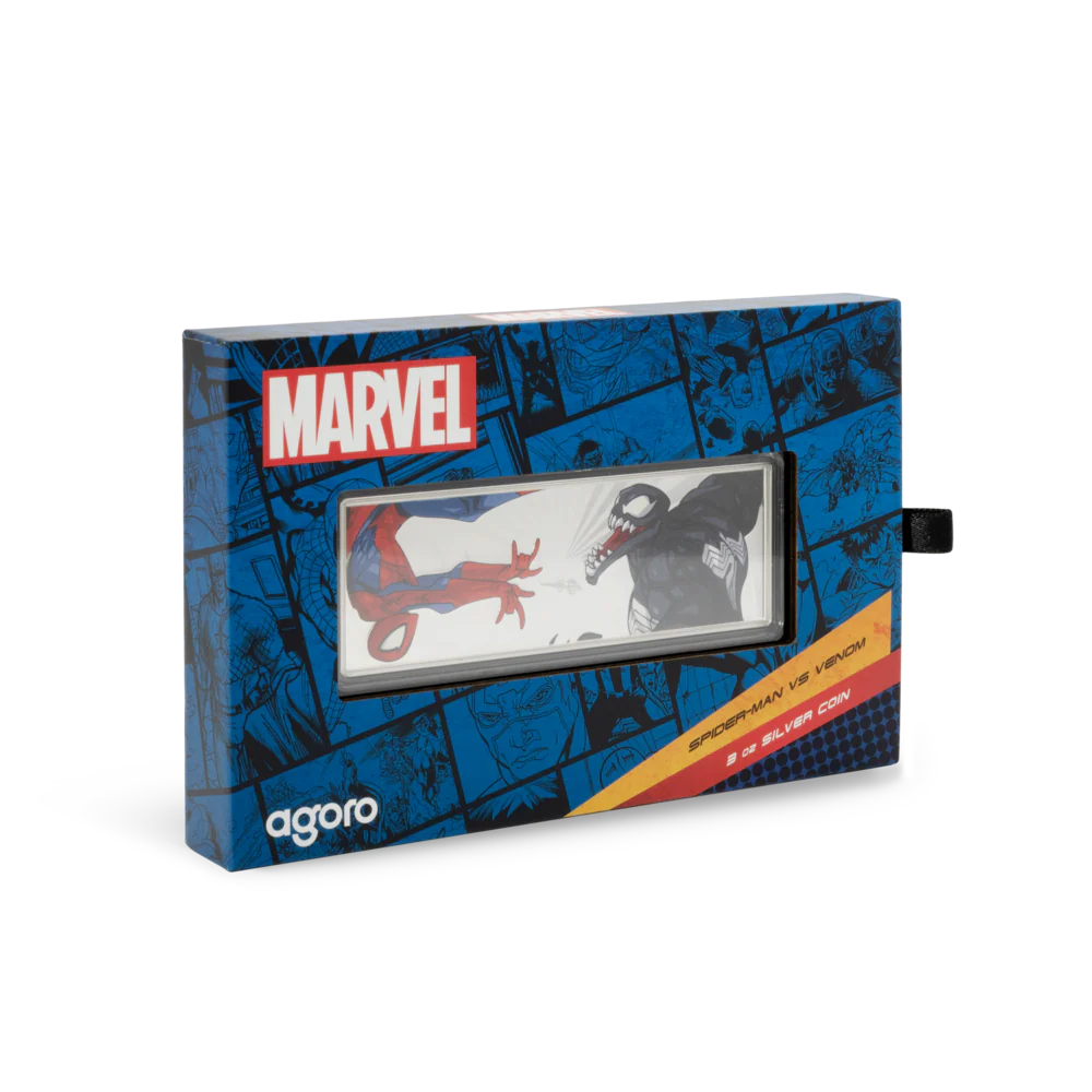 Marvel – Spider-Man VS Venom 3oz Silver Coin