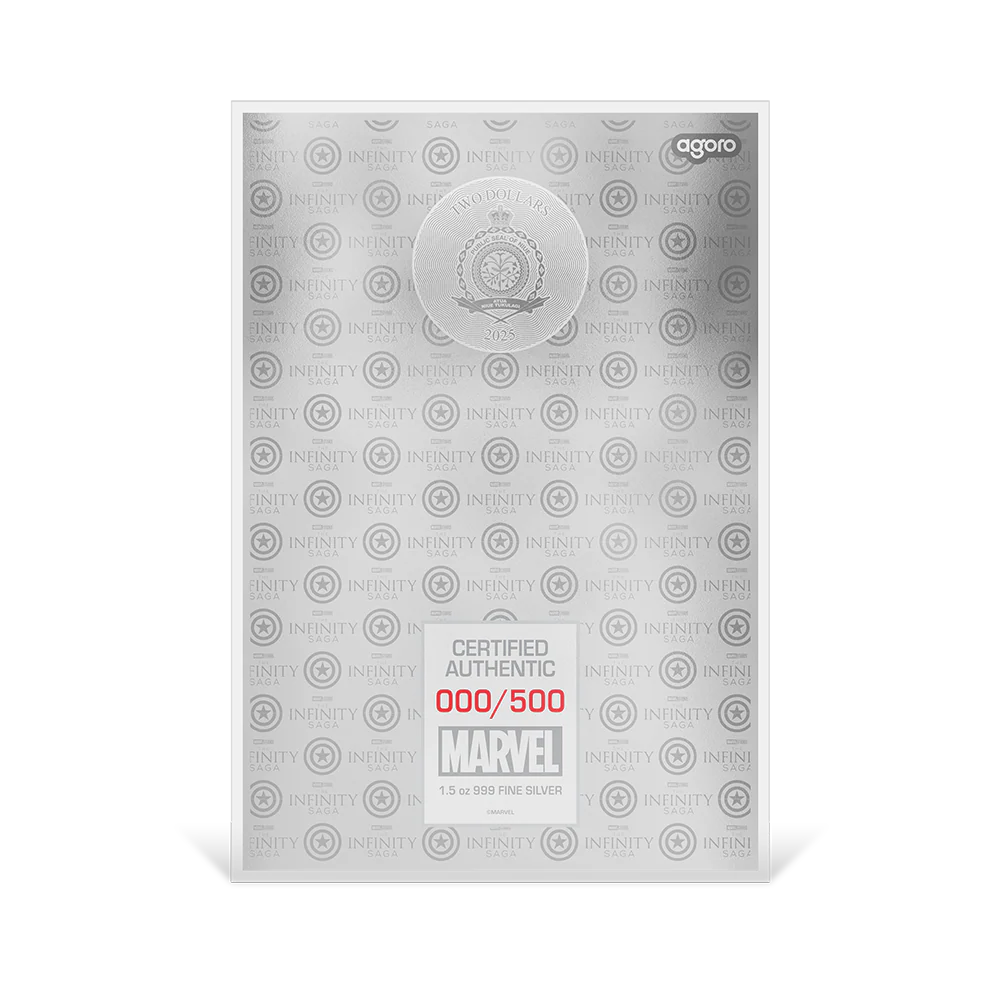 Marvel Infinity Saga - Phase 3 - 1 Captain America: Civil War 1.5oz Silver Foil