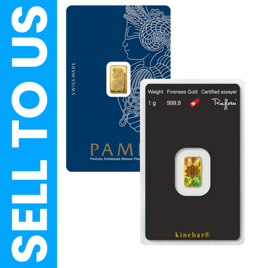 1g Gold Bar