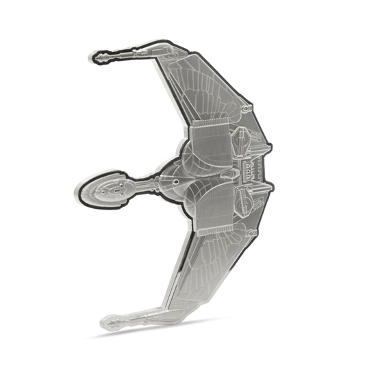 Star Trek Ships Series - 3. Klingon Bird of Prey 3oz Silver Coin