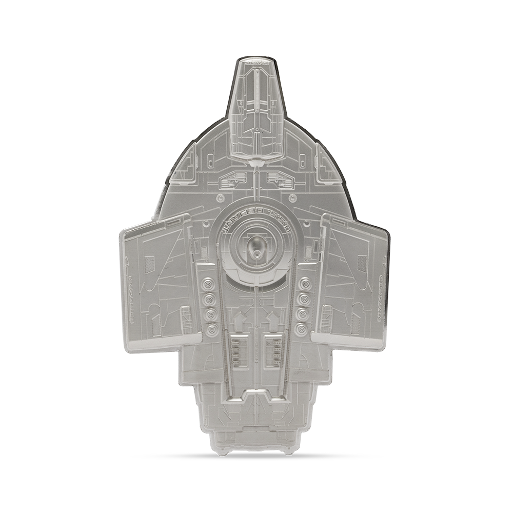 Star Trek Ships Series - 2. U.S.S. Defiant NX-74205 3oz Silver Coin