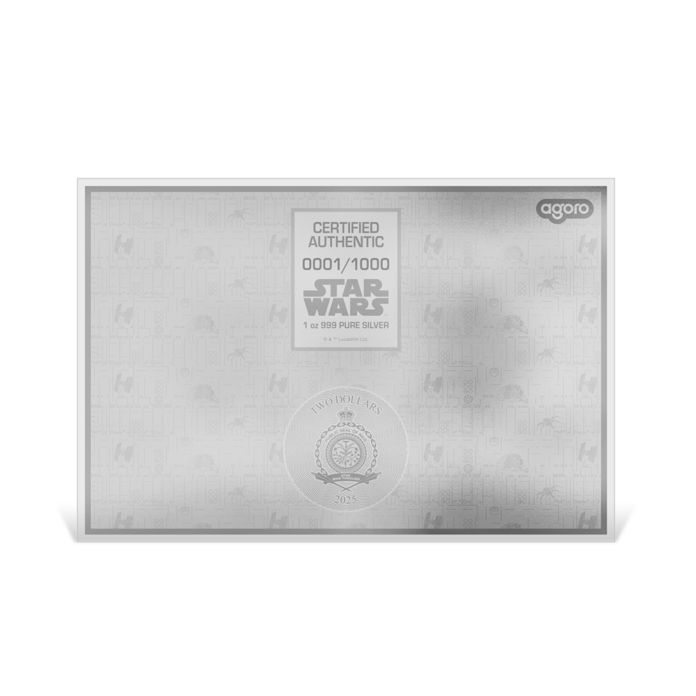 Star Wars™ Blueprint Series - Millennium Falcon™ 1oz Silver Foil
