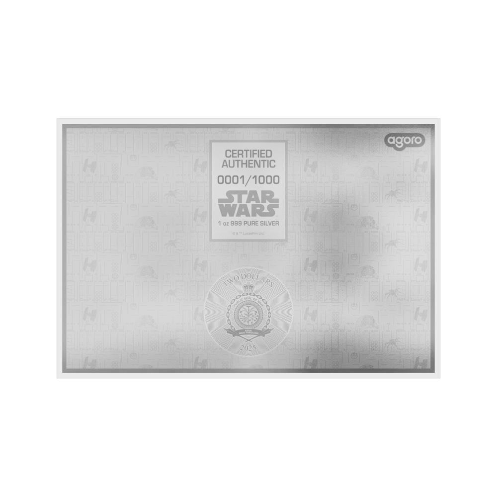 Star Wars™ Blueprint Series - Millennium Falcon™ 1oz Silver Foil