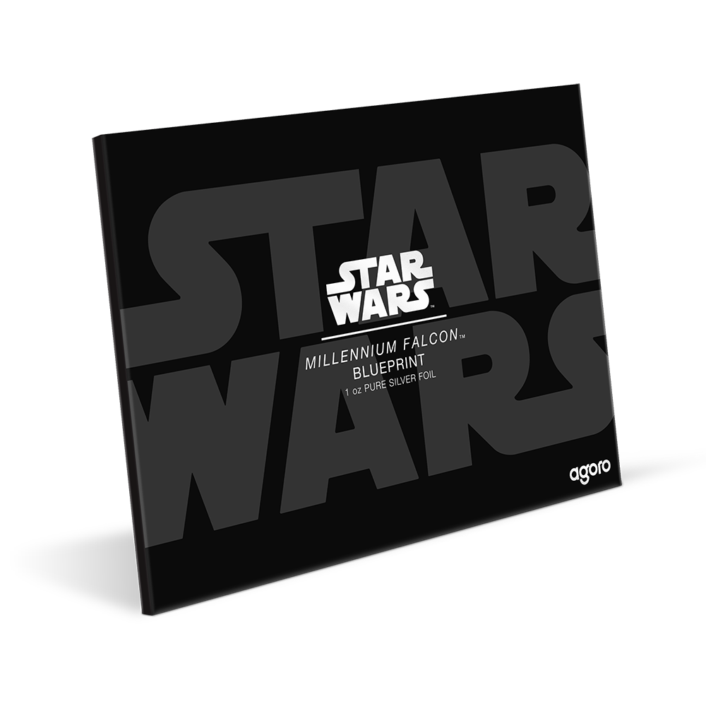 Star Wars™ Blueprint Series - Millennium Falcon™ 1oz Silver Foil