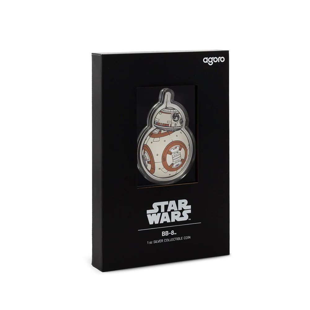 Star Wars Droids Series -4. BB-8 1oz Silver Coin
