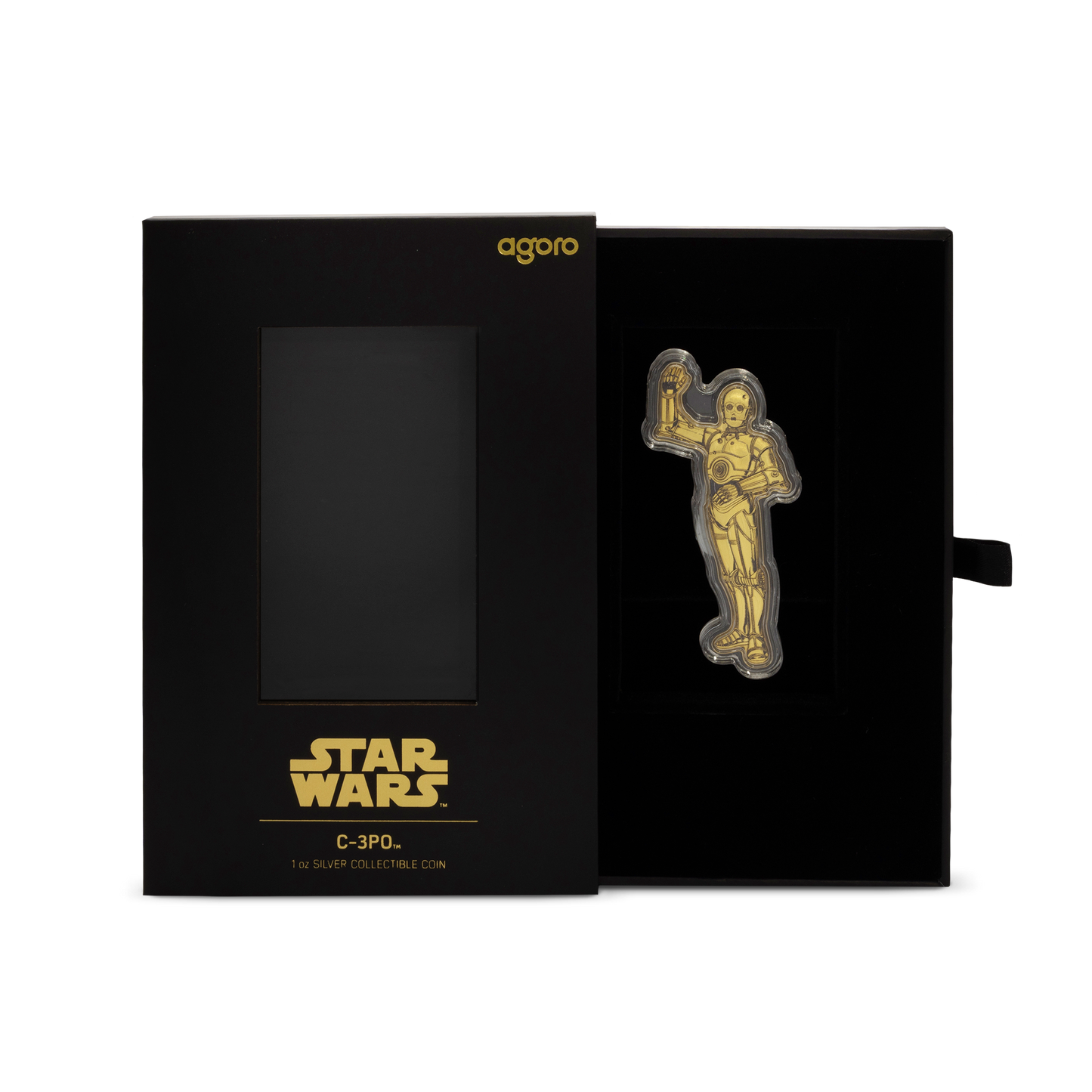 Star Wars Droids Series - 1. C3PO 1oz Silver Coin