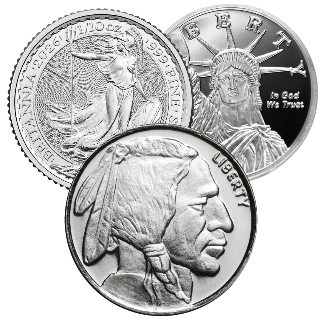 1/10oz Silver Coins (Best Value)