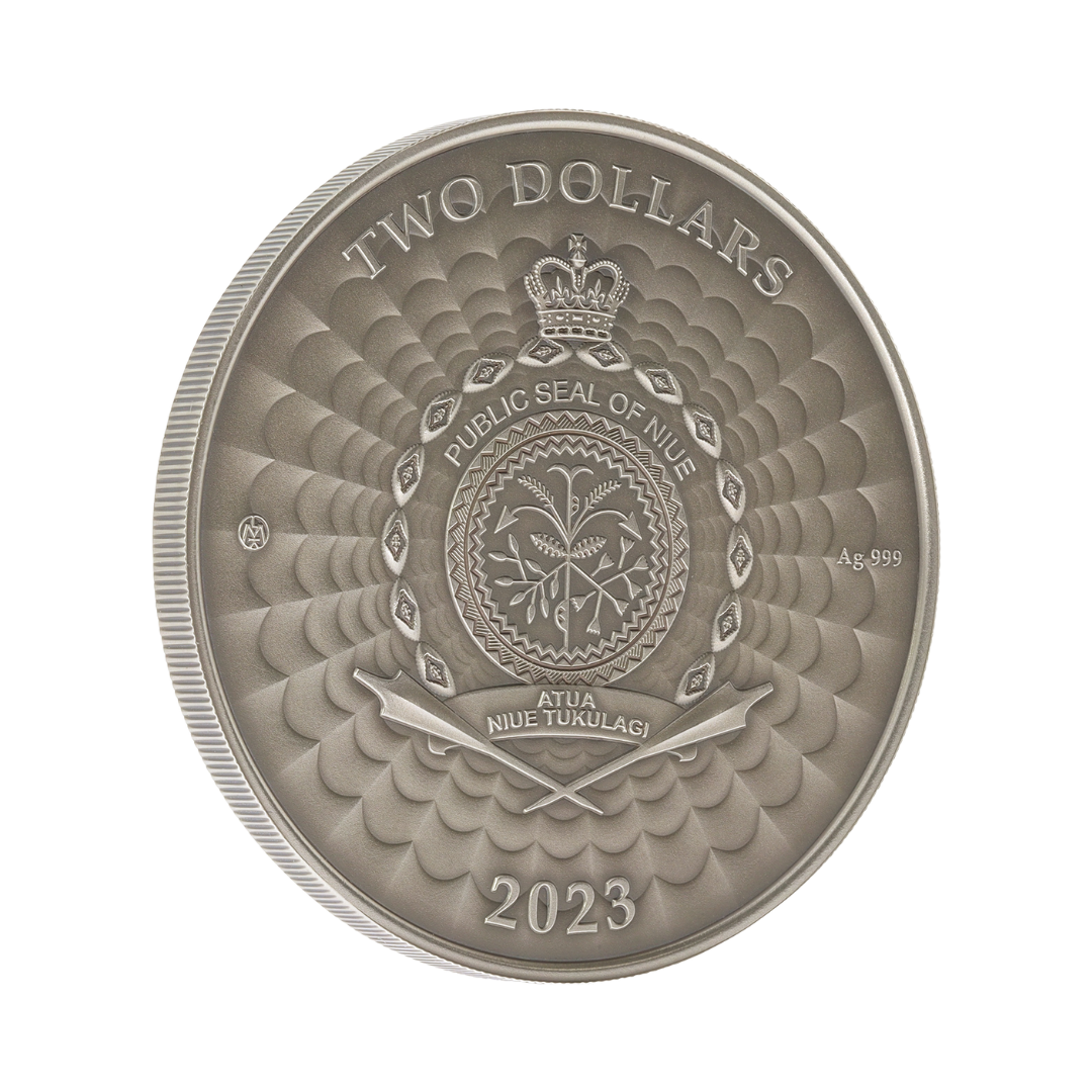 1oz Silver Coin World Of Cryptids 'Sasquatch' - Lithuanian Mint