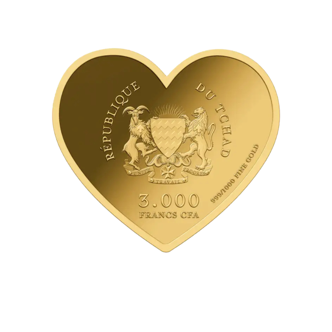 Small Heart I Love You 1/200oz - Gold Gift