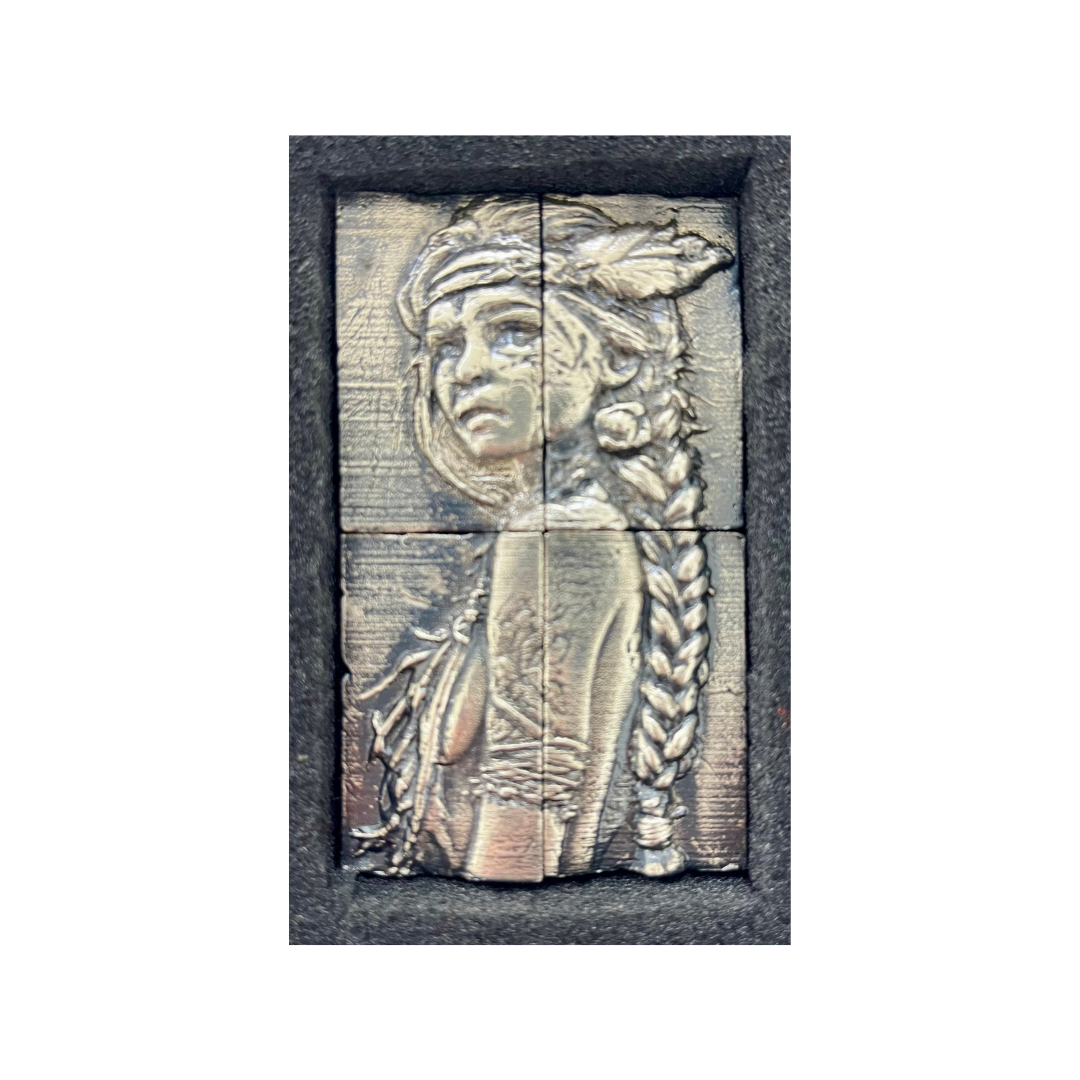 The Warrior Beauty - Silver Punk