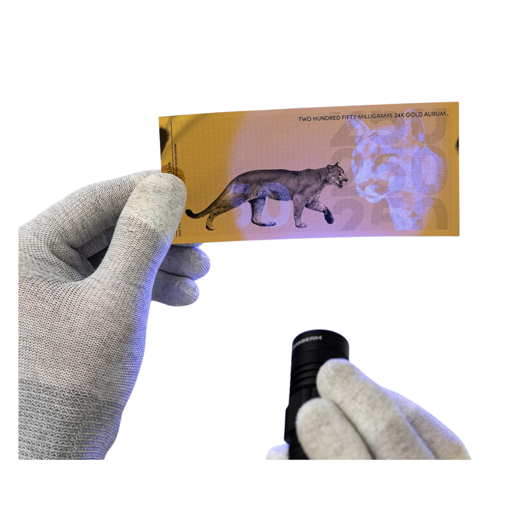 250mg Mountain Lion Aurum Gold Note 2024