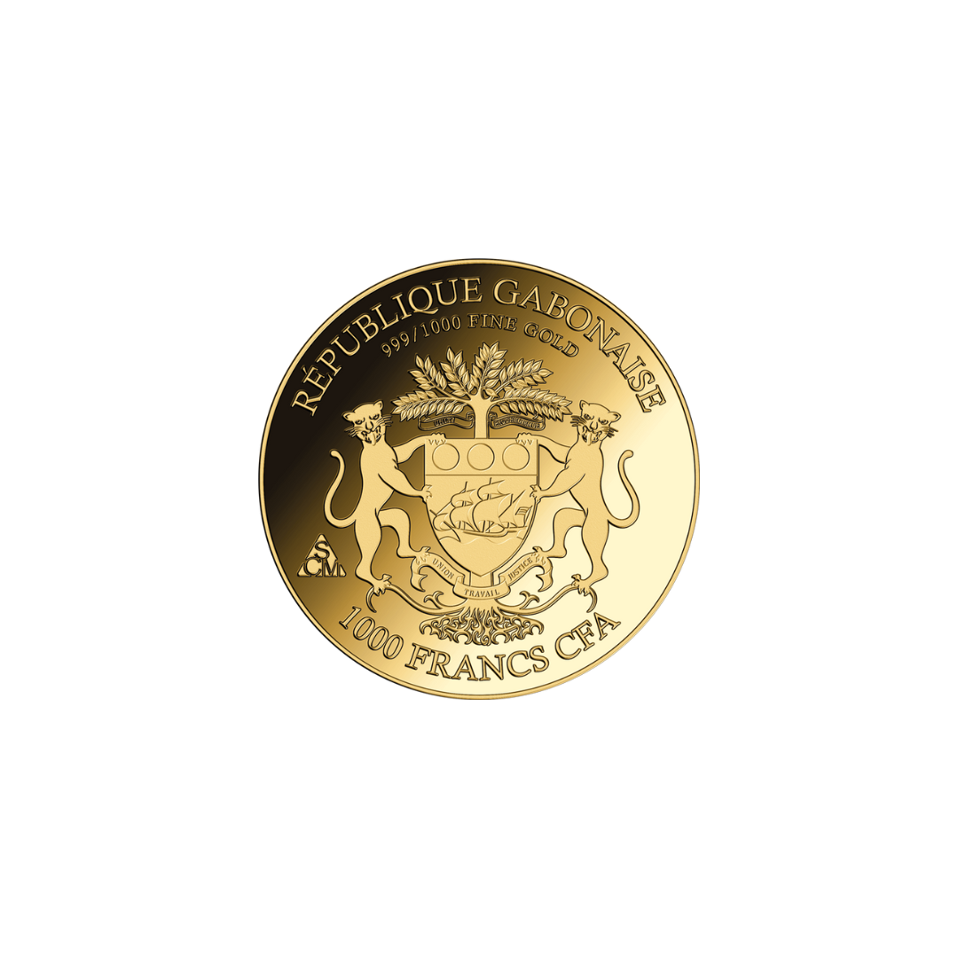 Kookaburra Coin Card - Gold Gift