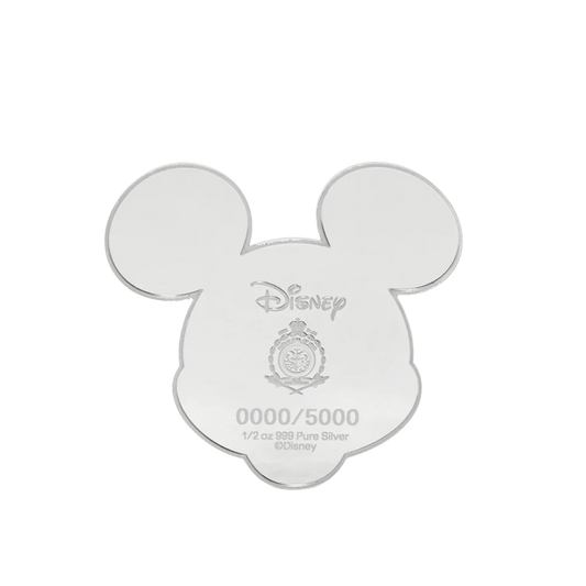 Disney - Iconic Expressions - 1. Mickey Mouse 1/2oz Silver Coin