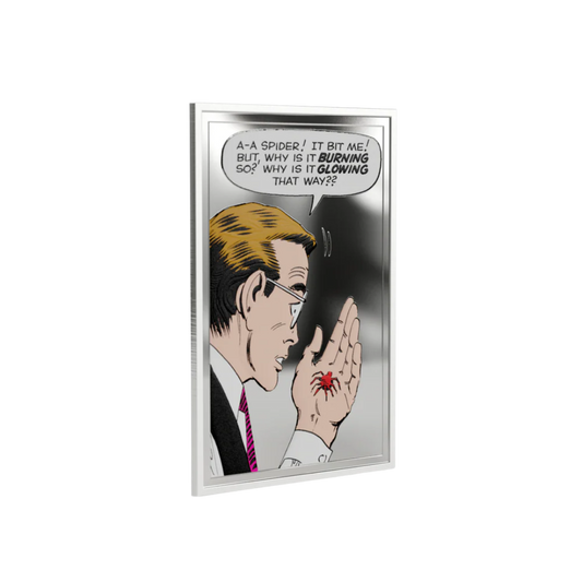 Marvel - Spider-Man Iconic Moments - 2. The Bite That Changed Everything 1oz Silver Coin