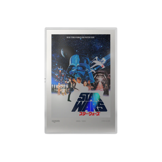 Star Wars: A New Hope - Japanese Movie Poster 20g Silver Foil