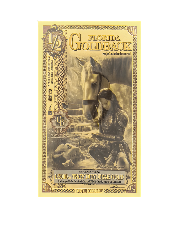 1/2 Goldback - Florida