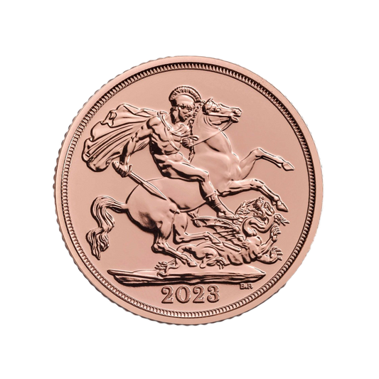 Gold Sovereign - Charles III - The Coronation Sovereign