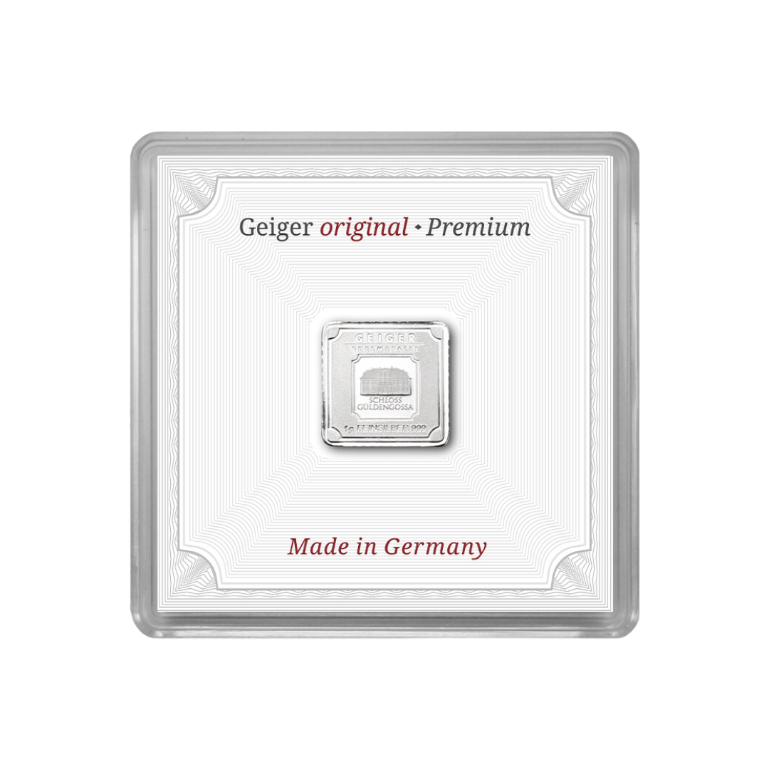 1g Silver Bar Geiger