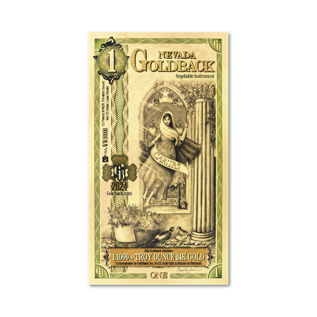 7x 1 Goldbacks - Bundle (1 of each design)
