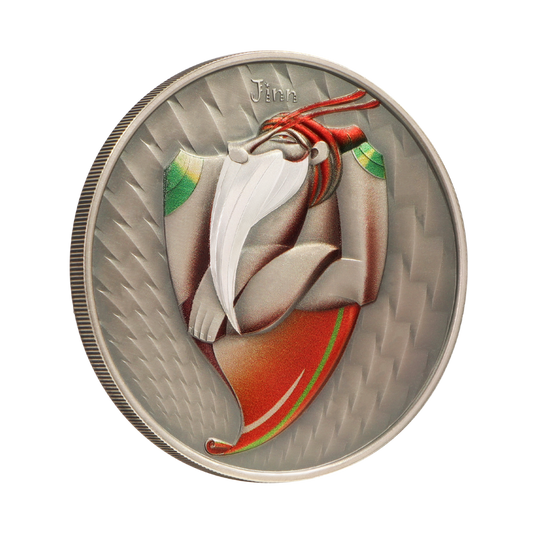 1oz Silver Coin World Of Cryptids 'Jinn' - Lithuanian Mint