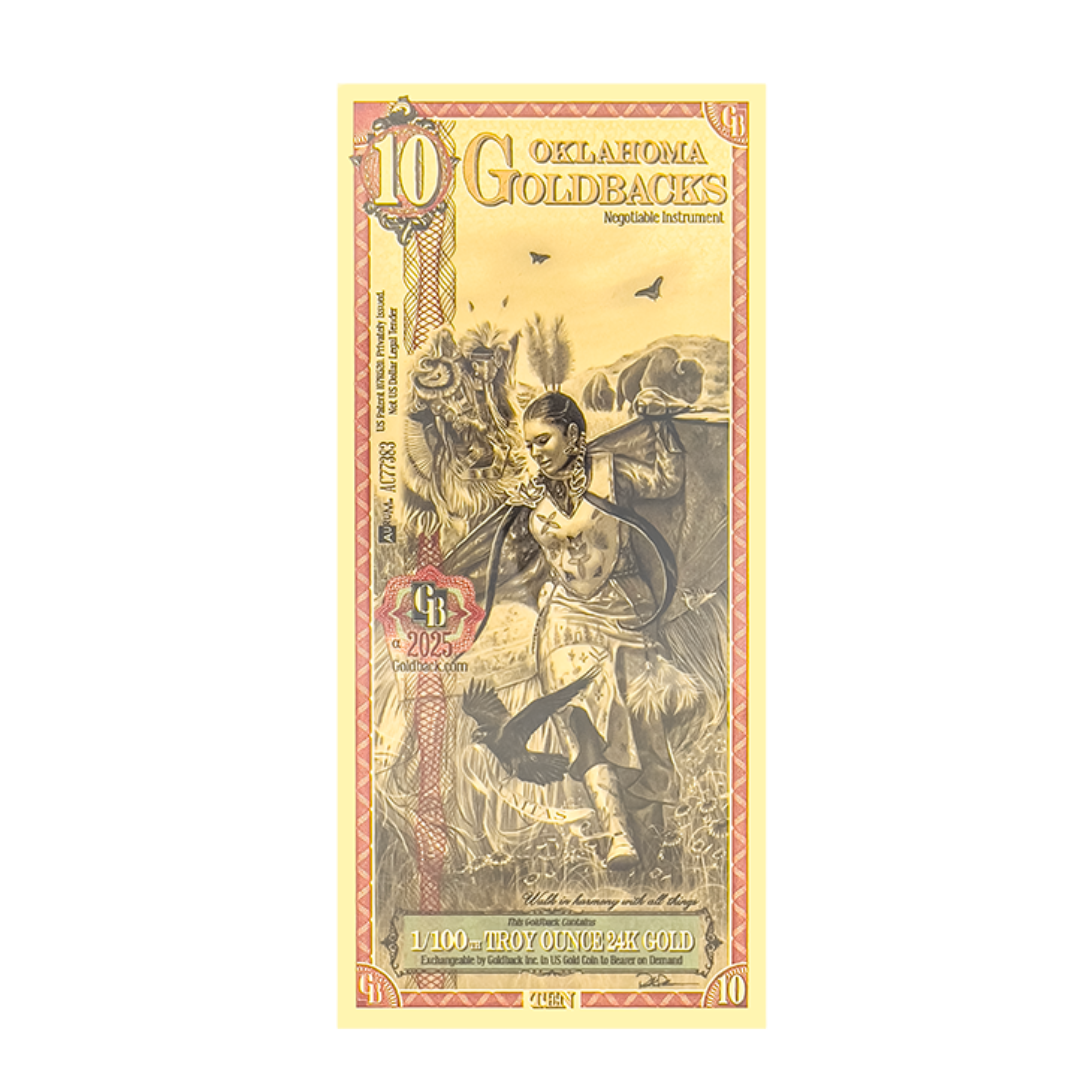 10 Goldback - Oklahoma