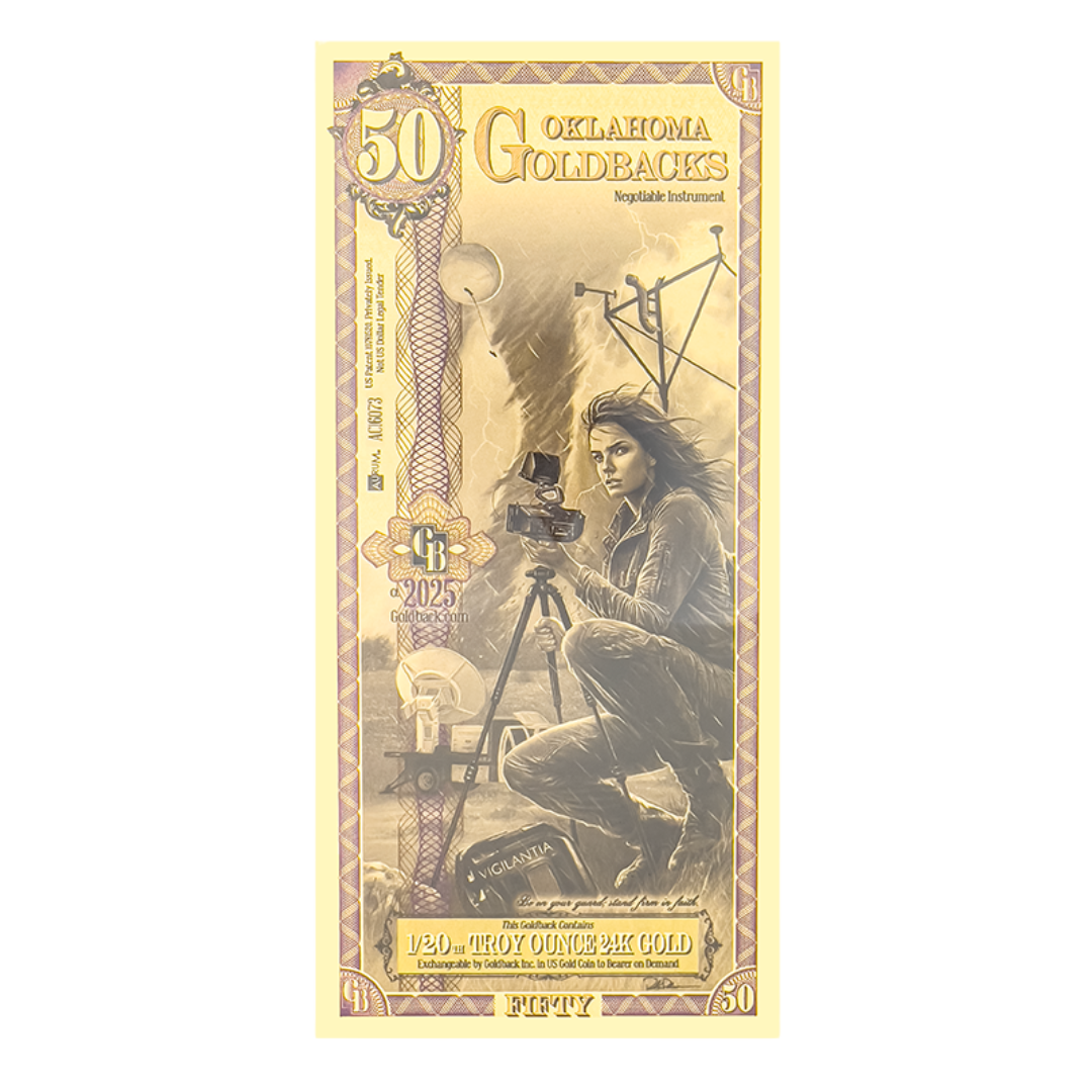 50 Goldback - Oklahoma