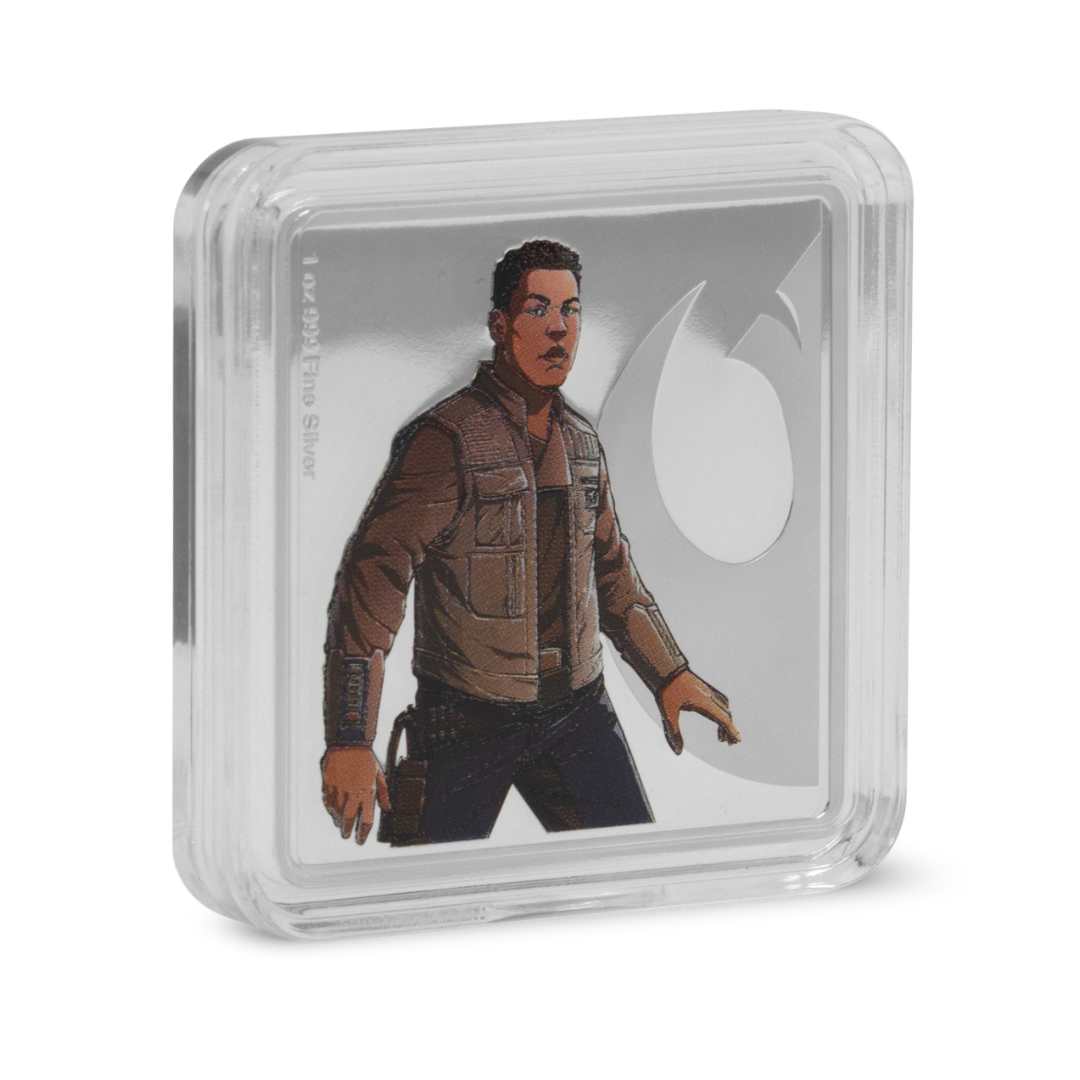 Star Wars Allies - Finn and Poe Dameron 1oz Silver Medallion