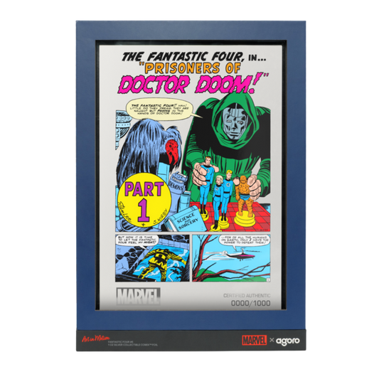 Marvel -  Fantastic Four - Art in Motion COMIX Fantastic Four #5 Foil 1oz Silver Foil